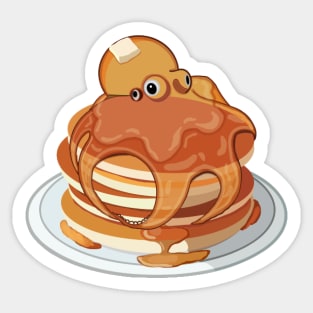 Octopancake (Octopus Pancake) Sticker